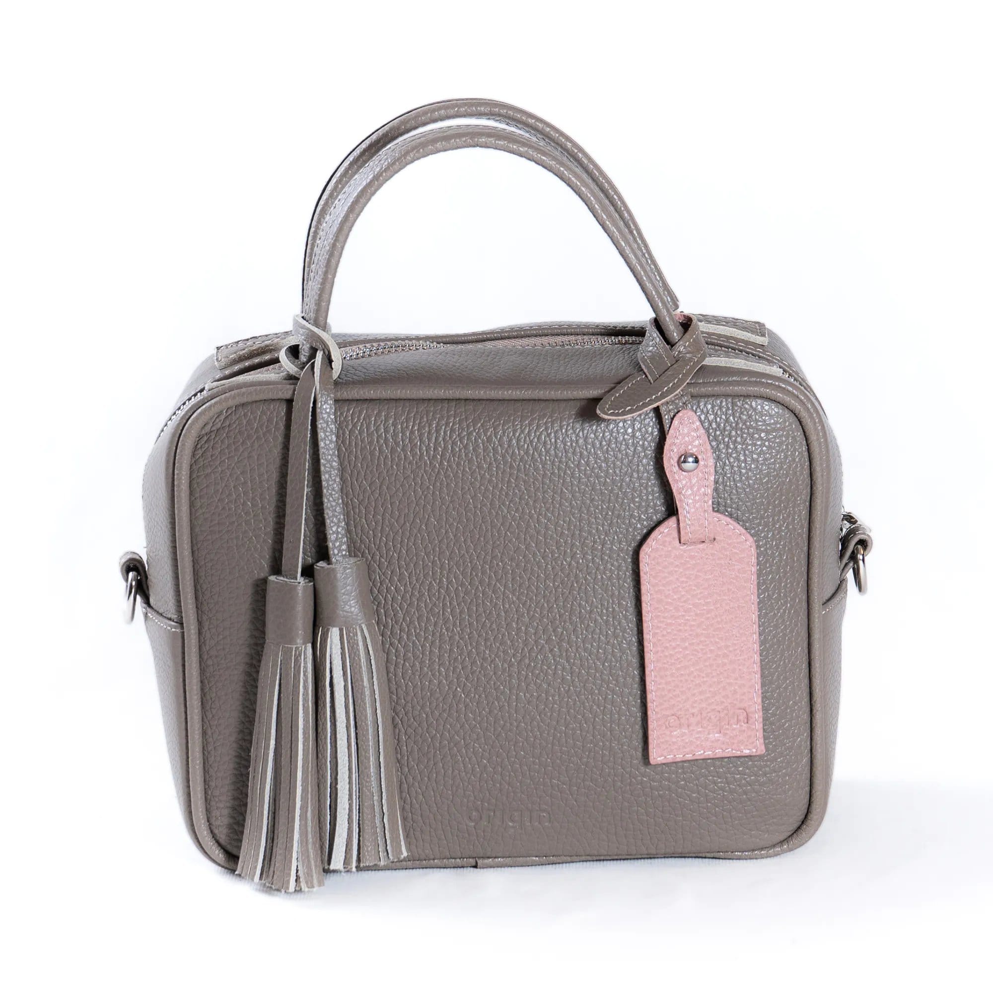 Boxy - Tamno Taupe sa Roze image 1